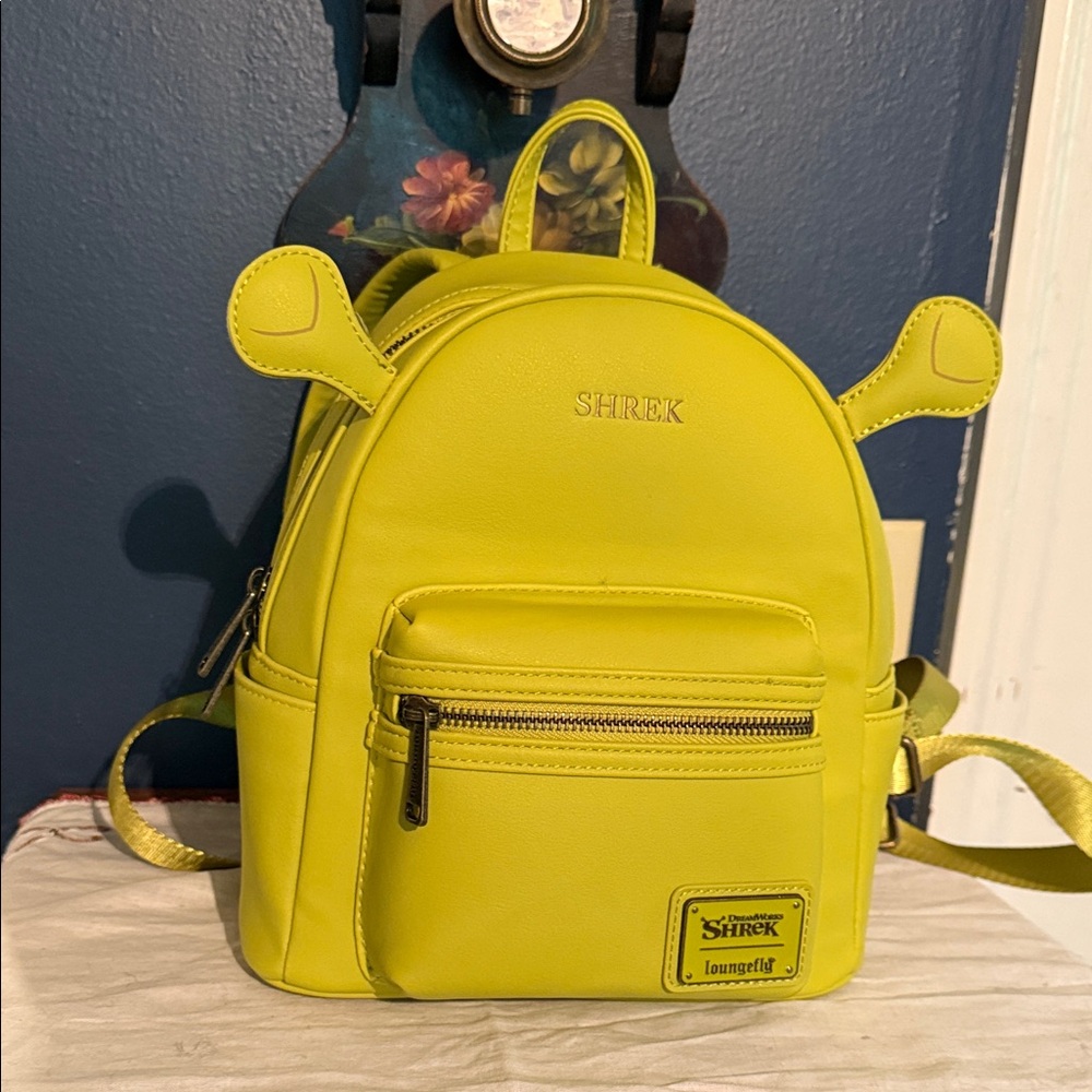 Loungefly Shrek Yellow Backpack - image 1